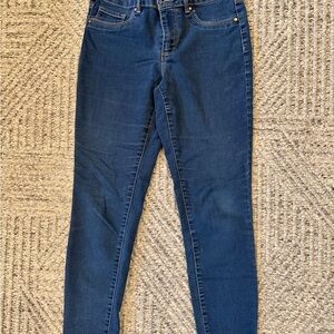 Workshop Republic Clothing Dark Blue Skinny Jeans